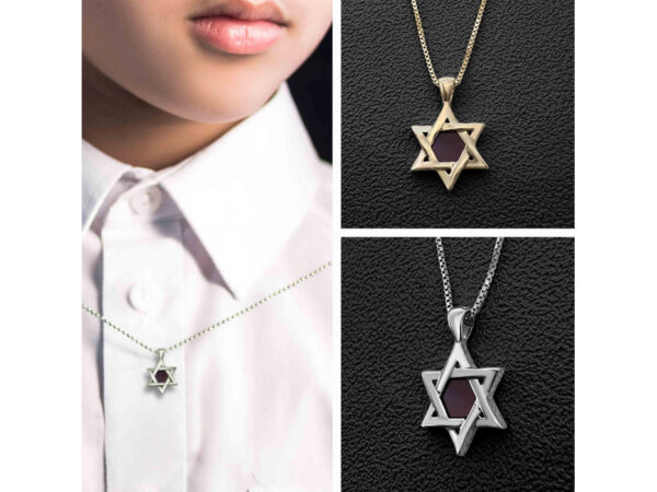 Sterling Silver Whole Nano Bible (Tanach) Star of David Pendant Nano Jewelry - Image 14