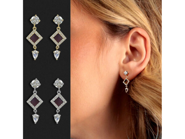 Gold Plated Nano Bible (Tanach) Earrings Nano Jewelry - Image 5