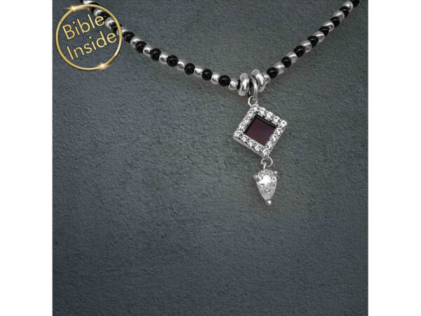 Sterling Silver Whole Nano Bible (Tanach) Amy Pendant Nano Jewelry - Image 3