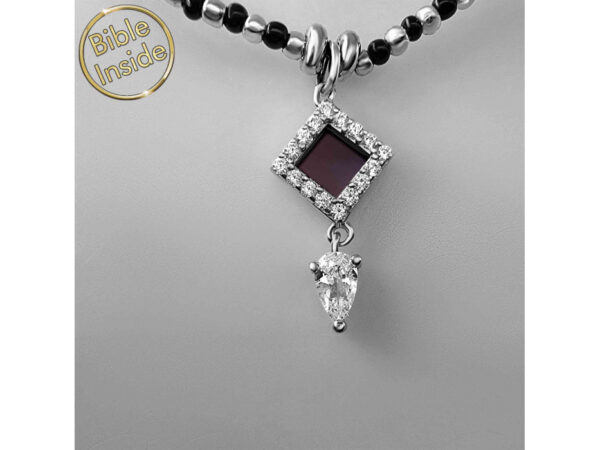 Sterling Silver Whole Nano Bible (Tanach) Amy Pendant Nano Jewelry - Image 7