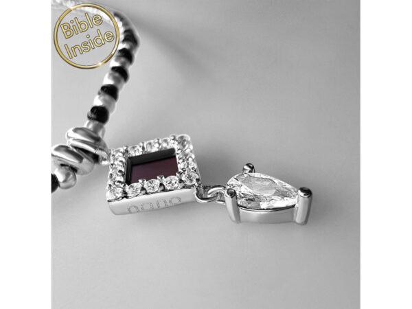 Sterling Silver Whole Nano Bible (Tanach) Amy Pendant Nano Jewelry - Image 5