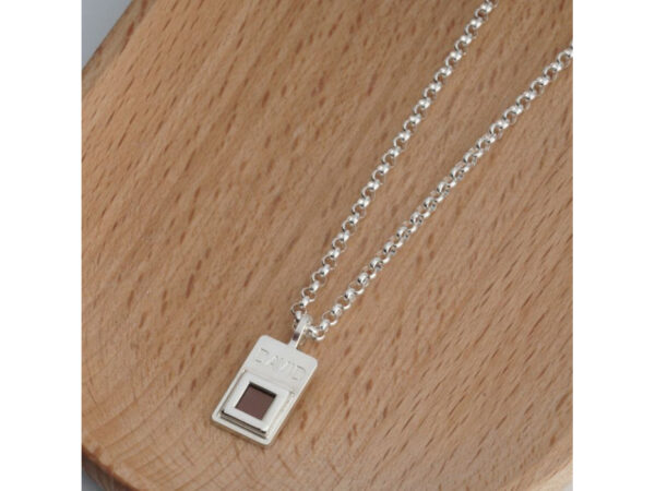 Nano Bible Tanach Name Necklace 14K Gold - Image 4